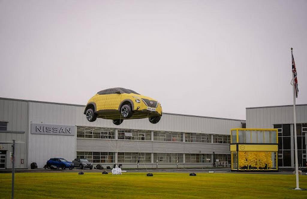 inflatable car