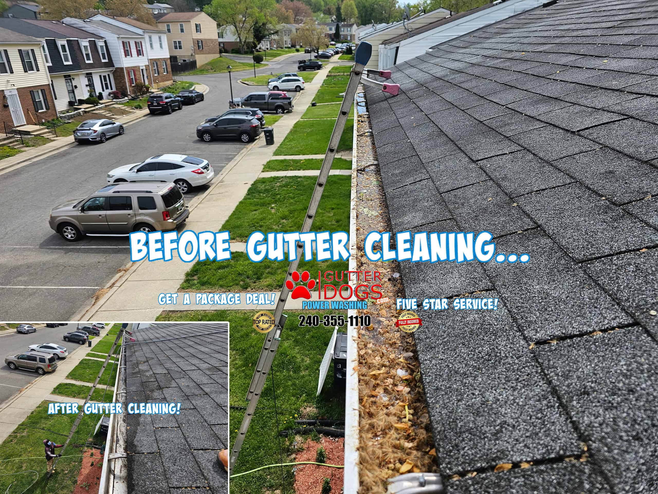 Hyattsville MD gutter cleaning service