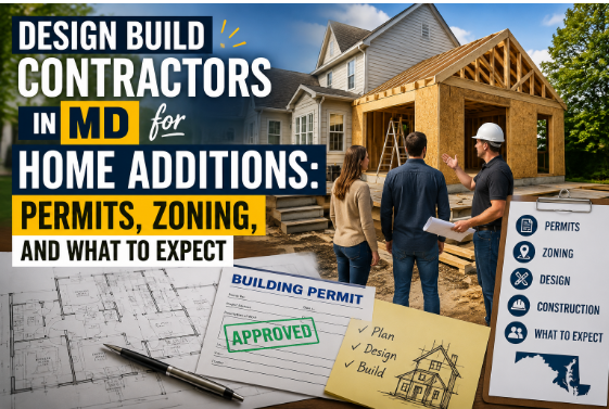 Design Build Contractors in MD for Home Additions: Permits, Zoning, and What to Expect