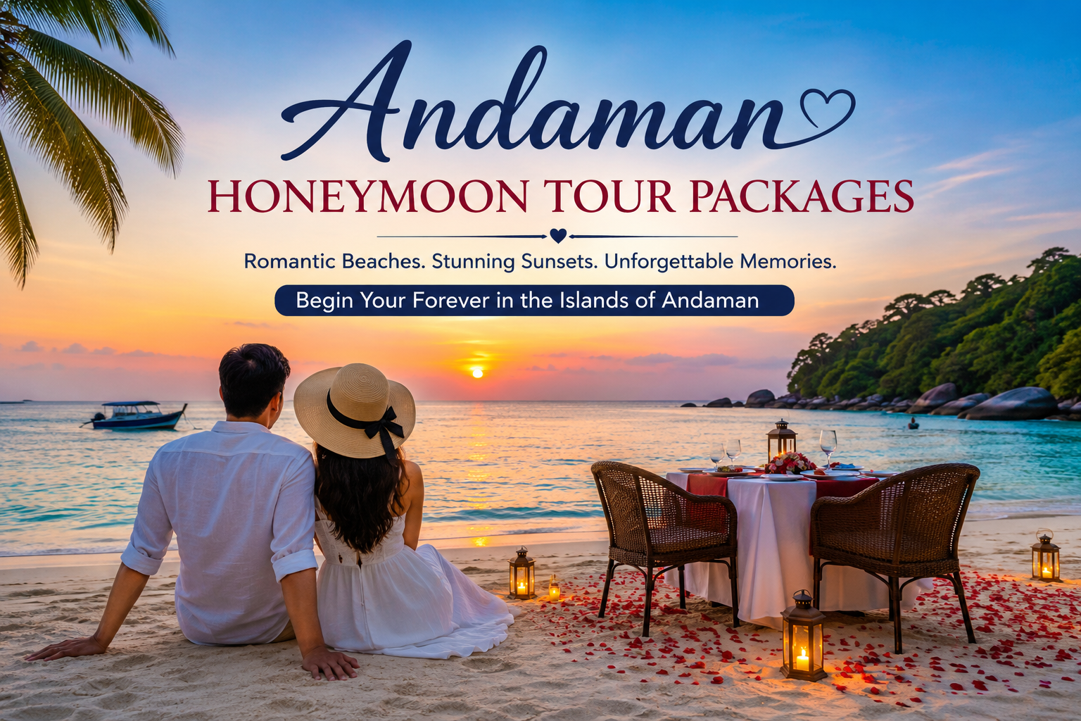 Andaman Honeymoon Tour Packages: How to Plan the Perfect Romantic Island Getaway